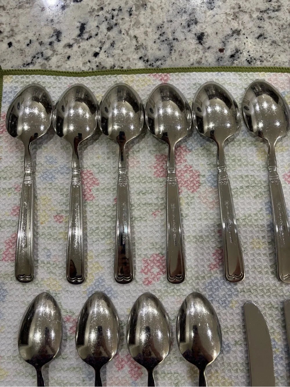28 Pc Zwilling J.A. Henckels Vintage 1876 Stainless Steel Flatware.